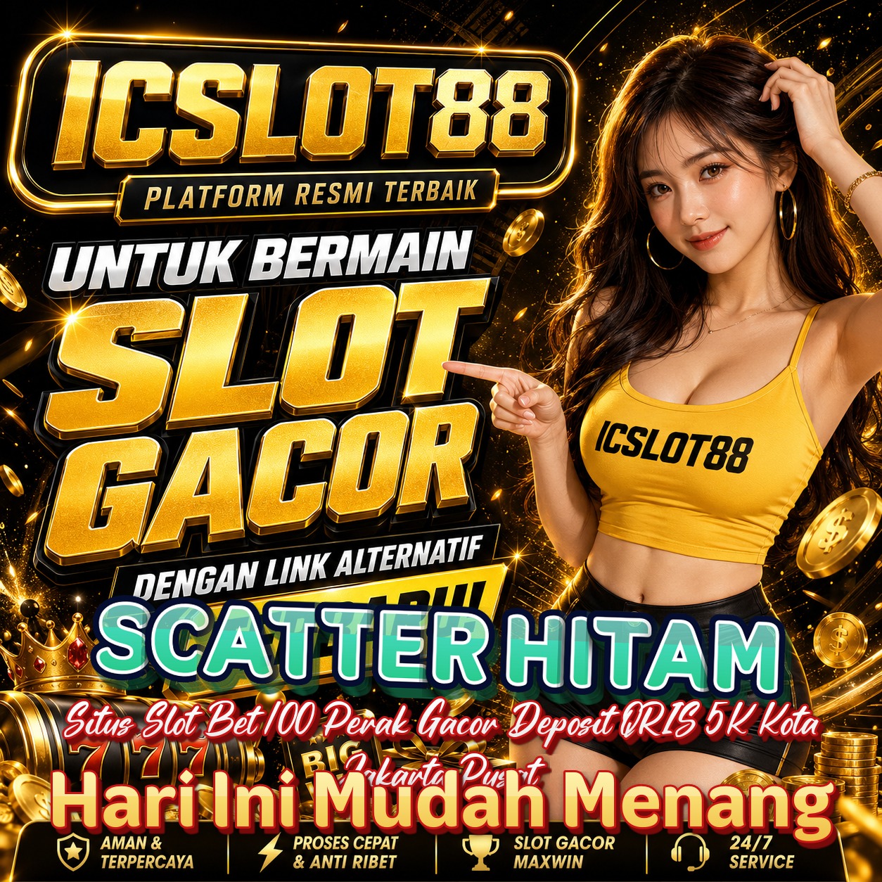 SCATTER HITAM